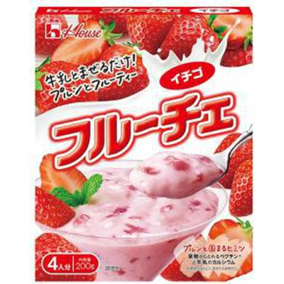 House Foods Fruche Strawberry Pudding