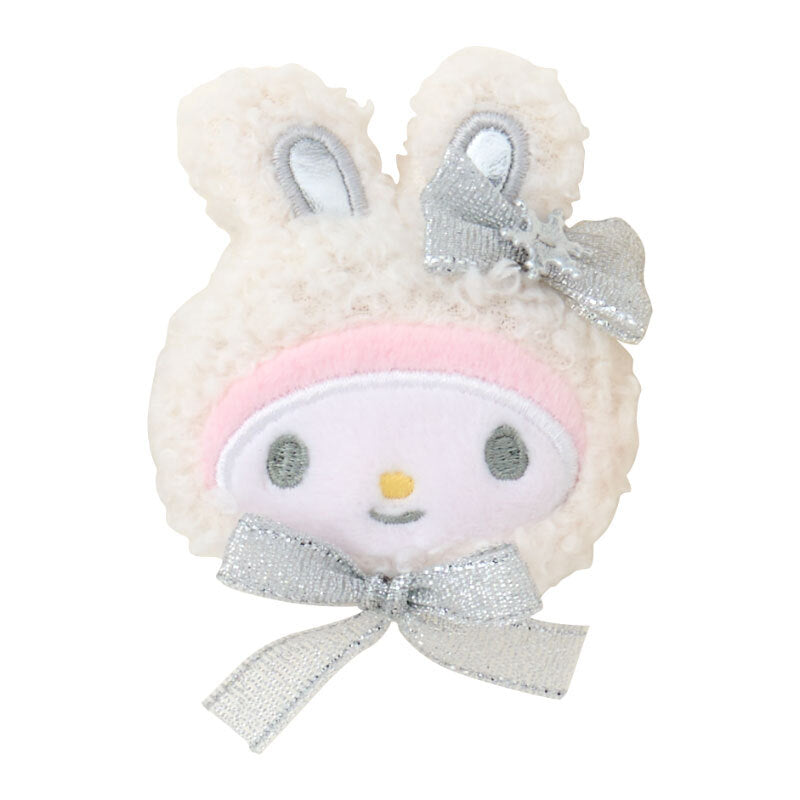 Sanrio FuwaFuwa Snow Rabbit Design Hair Clip Blind Box (Random 1 of 8)