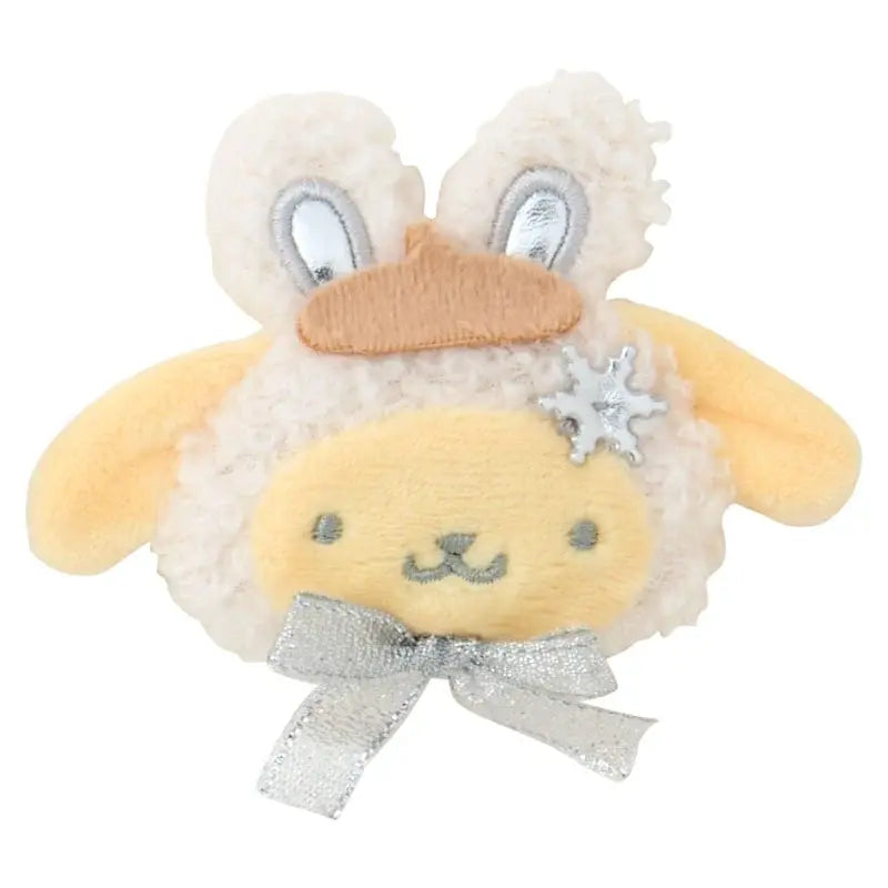 Sanrio FuwaFuwa Snow Rabbit Design Hair Clip Blind Box (Random 1 of 8)