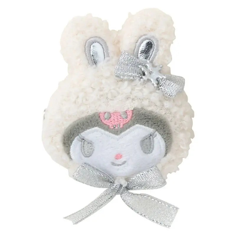 Sanrio FuwaFuwa Snow Rabbit Design Hair Clip Blind Box (Random 1 of 8)