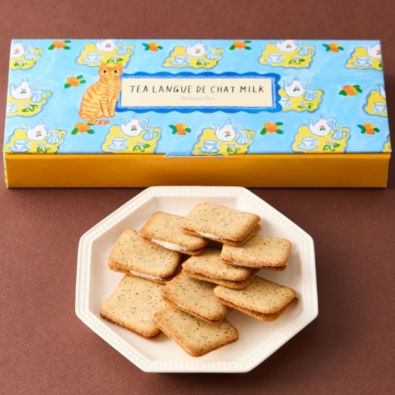 Afternoon Tea Langue de chat Milk Cookies