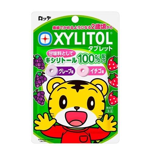 LOTTE Xylitol Tablet (Grape and Strawberry Flavor)