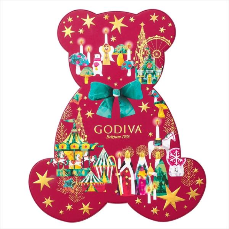 Godiva Winter Wonders Bear Selection