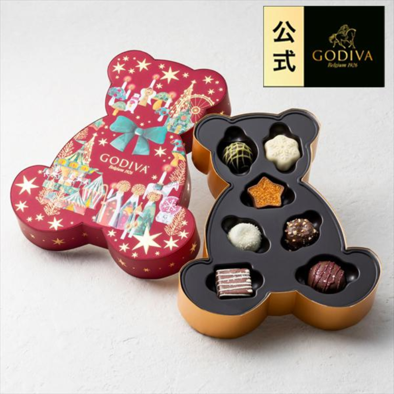 Godiva Winter Wonders Bear Selection