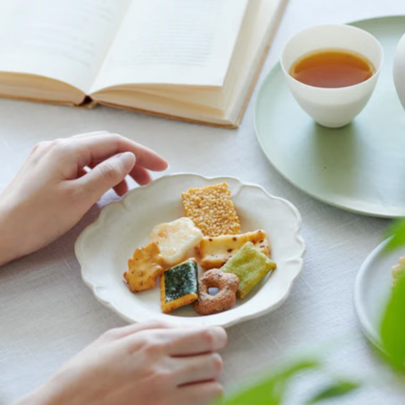 Chuoken Senbei Hanairo Shion Rice Crackers