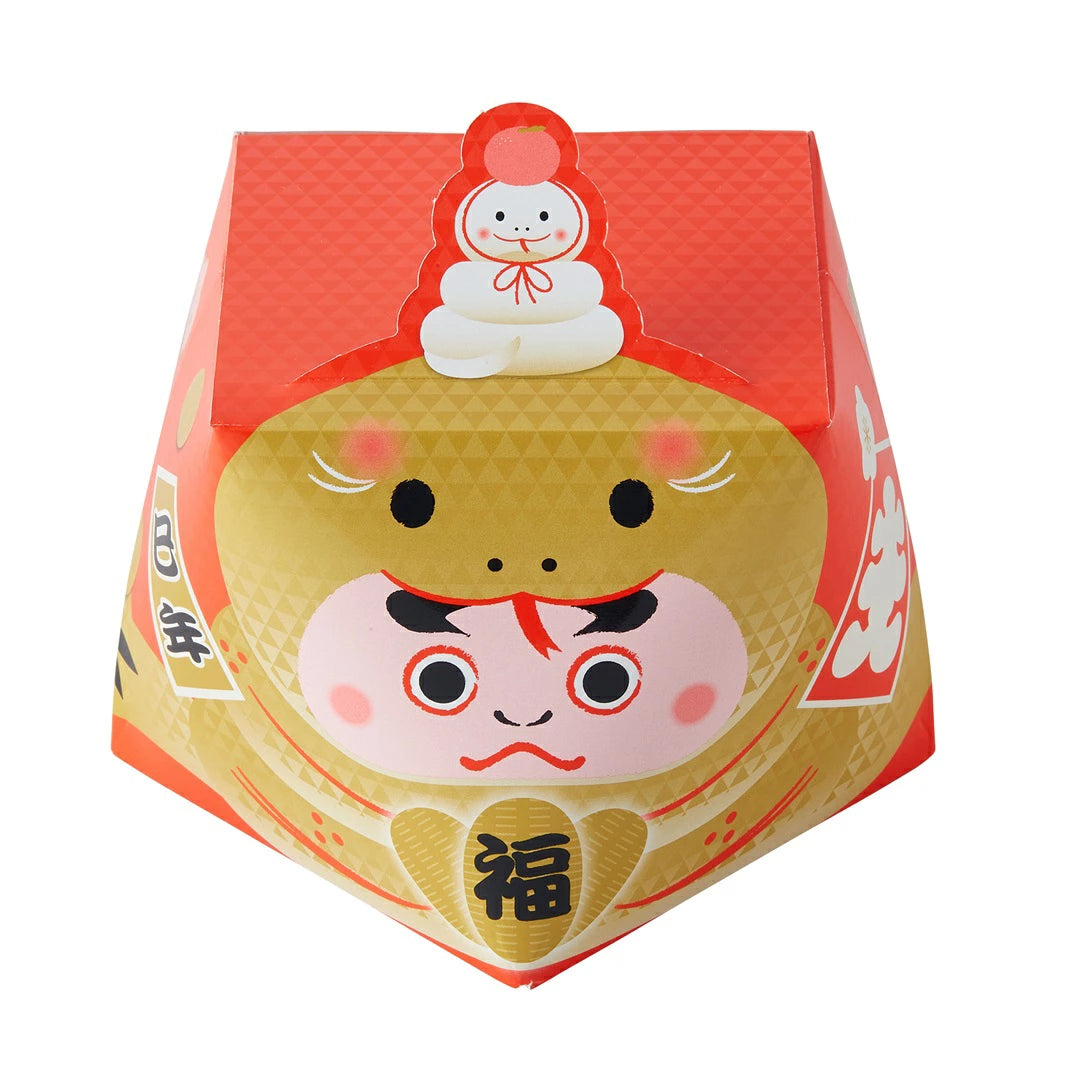 Tokyo Rusk New Year Daruma & Year of the Snake Sugar and Premium Almond Rusk