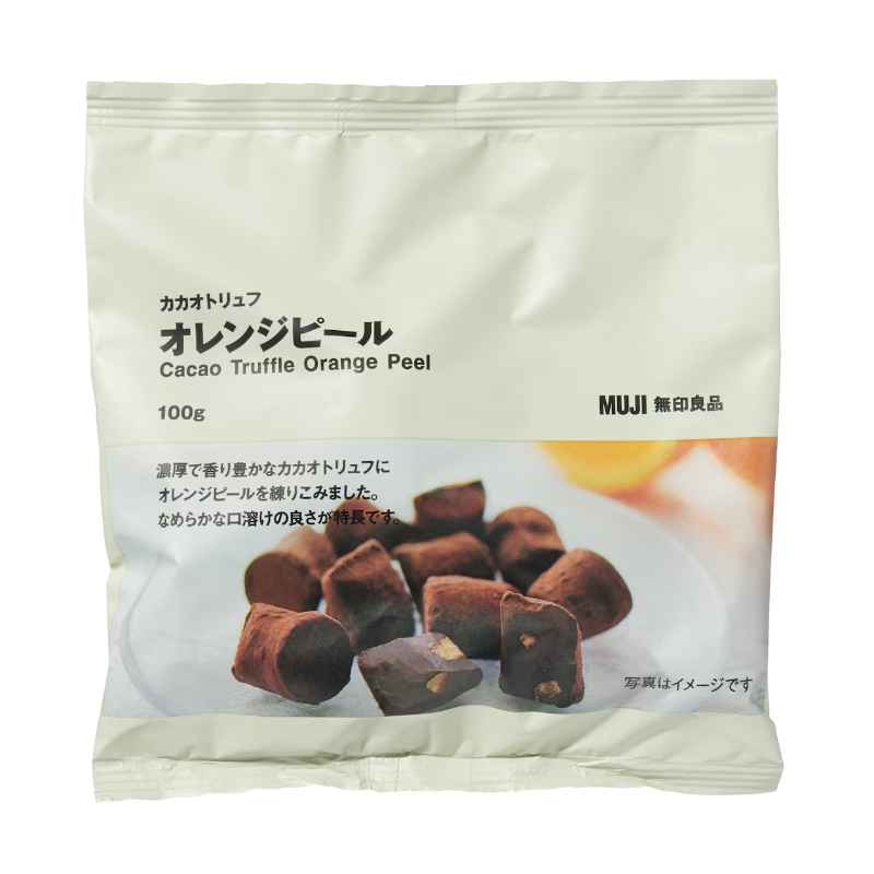 MUJI Cacao Truffle Marc de Champagne