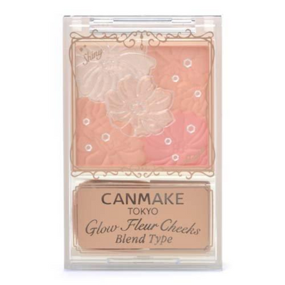 CANMAKE Glow Fleur Cheeks (B01 Cotton Coral)