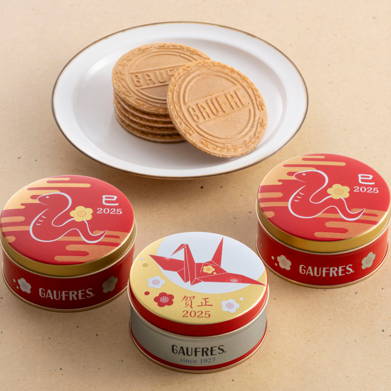 Kobe Fugetsudo New Year Gaufre Cookies