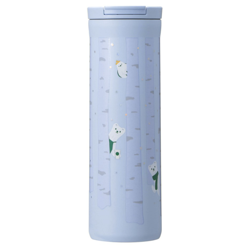 Stainless Weasel & Shima Enaga Blue Stainless Steel Tumbler