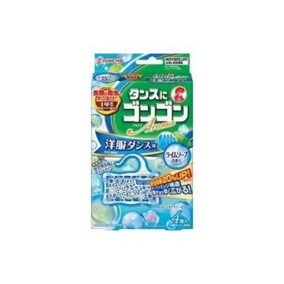 Kincho GonGon Insect and Mold Repellent for Closets and Drawers (Lime Soap Scent)