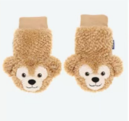 Disney Duffy & Friends Fingerless Gloves