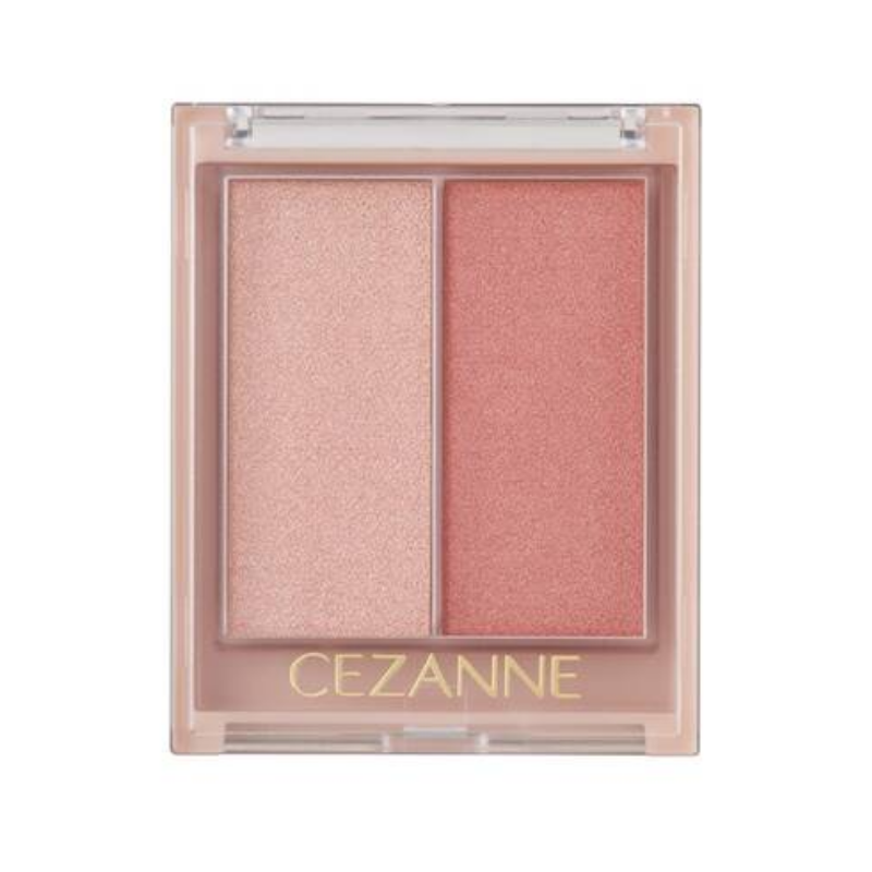 CEZANNE Face Glow Color Blush (02: Rose Glow)