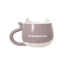 Starbucks 2025 Valentine's Day Limited Cat Face Mug Grey 355ml