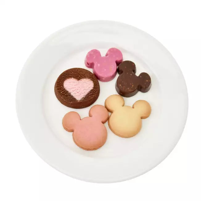 Disney Valentine's Day Mickey and Minnie Cookies and Chocolate Mixed Bag