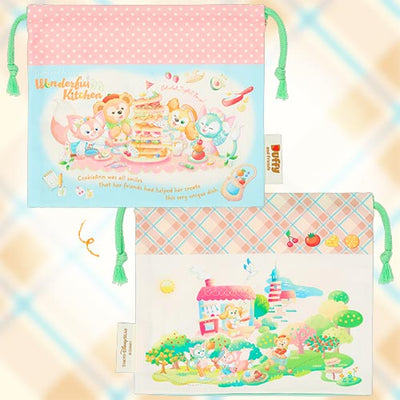 Disney Duffy & Friends Wonderful Kitchen Drawstring Bag Set