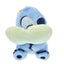 Disney Stitch and Angel Gradient Color Smily Heart Cushion Plush Keychain