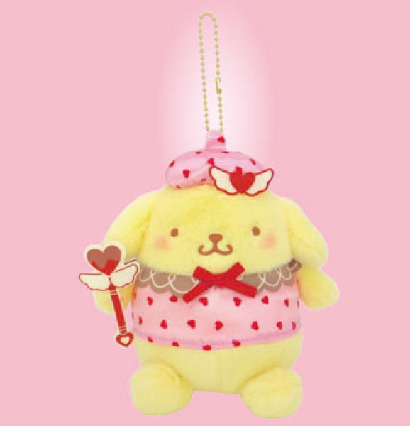 Sanrio Magical Heart Plush Keychain