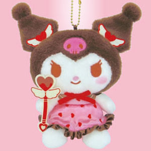 Sanrio Magical Heart Plush Keychain