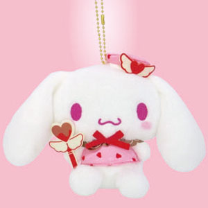 Sanrio Magical Heart Plush Keychain