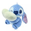 Disney Stitch and Angel Gradient Color Smily Heart Cushion Plush