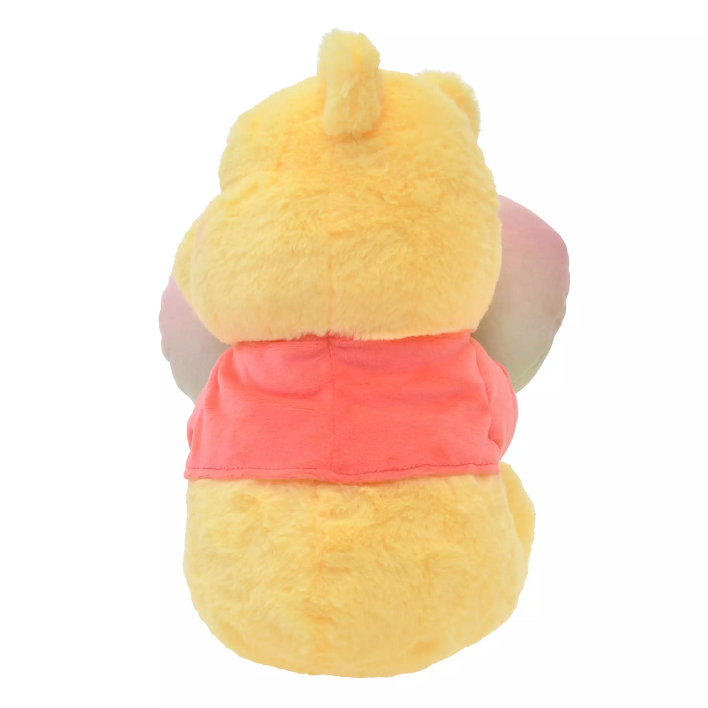 Disney Winnie the Pooh/Marie Gradient Color Smily Heart Cushion Plush