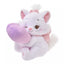 Disney Winnie the Pooh/Marie Gradient Color Smily Heart Cushion Plush