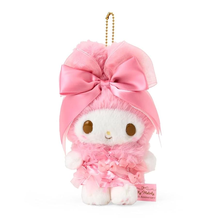 Sanrio Ribbon Princess My Melody Plush Keychain