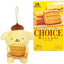 Morinaga Biscuit & Sanrio Plush Keychain Set