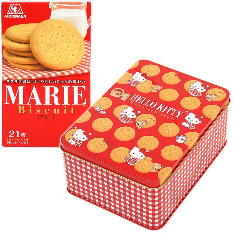 Morinaga Marie Biscuit Tin (Sanrio Packaging)