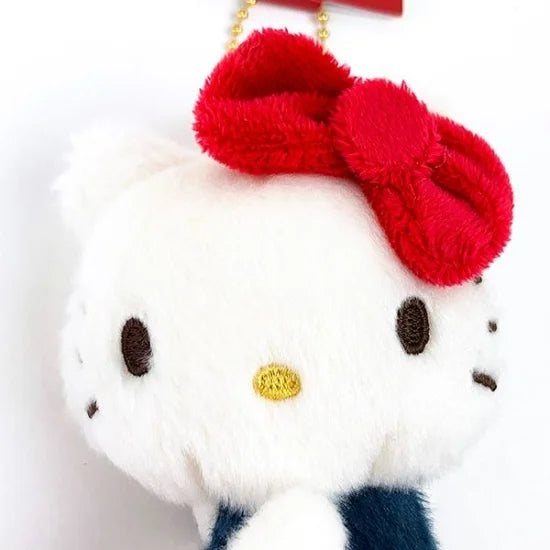 Sanrio 70s Hello Kitty Plush Keychain