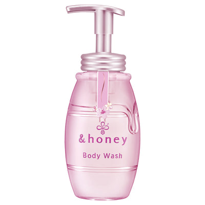 &honey Pure Moist Foam Body Wash 500mL