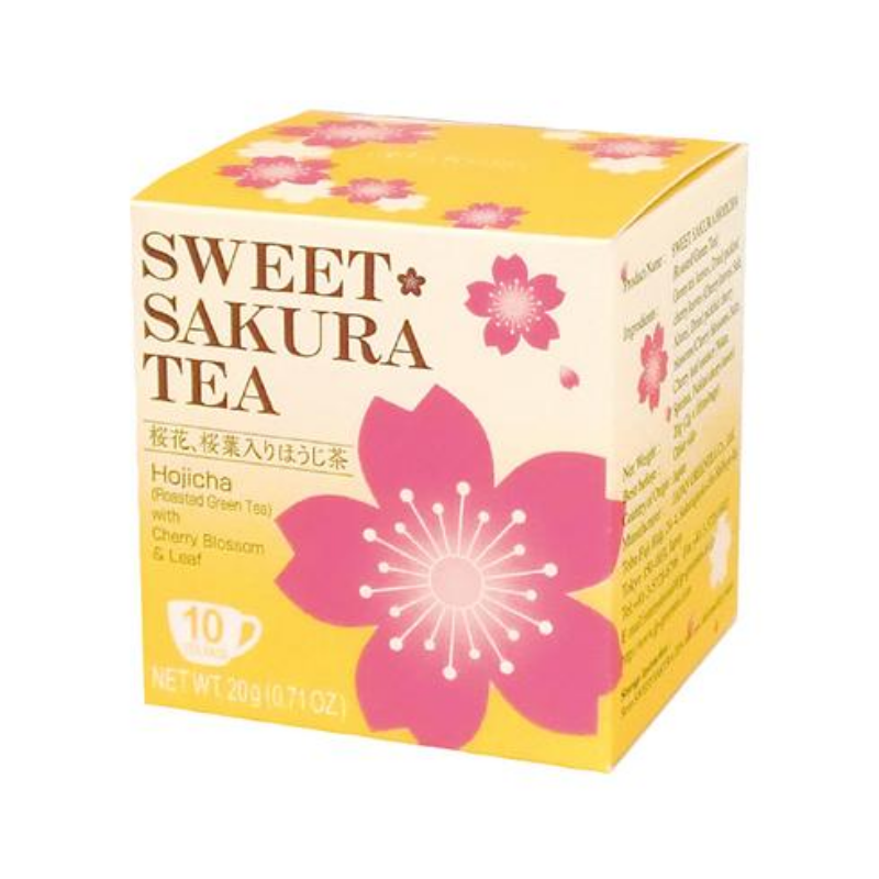 Tea Boutique Sweet Sakura Tea (Roasted Green Tea with Cherry Blossom)