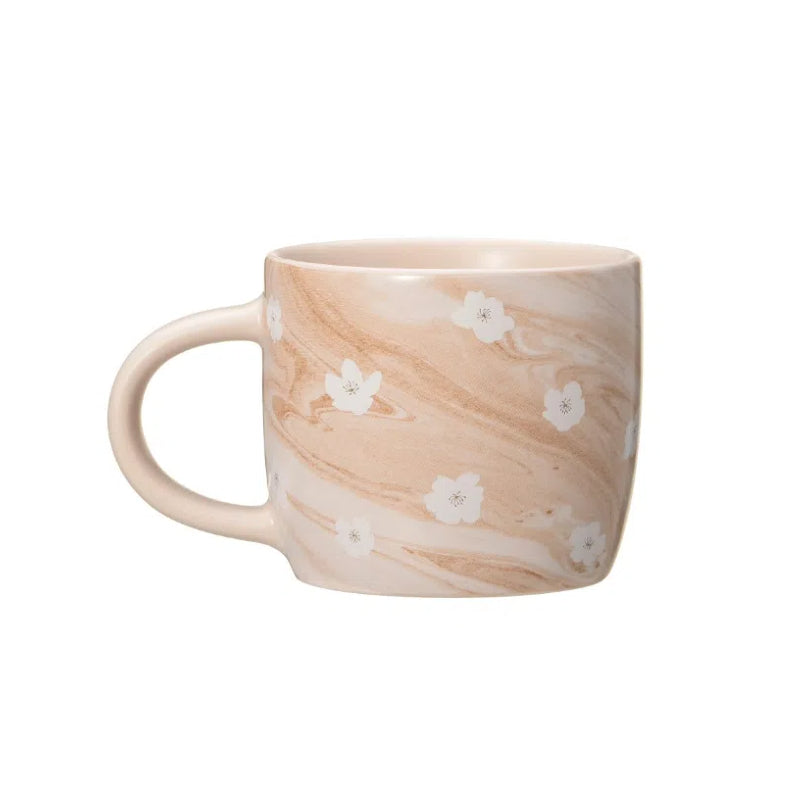 Starbucks Sakura 2025 Medal Marble Mug