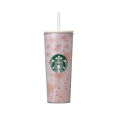 Starbucks Sakura 2025 Cold Cup Layered Tumbler