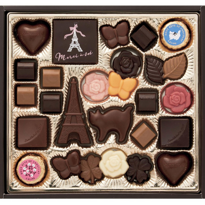 Morozoff Caline Paris est un doux rêve Chocolate Assortment