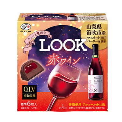 FUJIYA LOOK Red Wine Chocolate