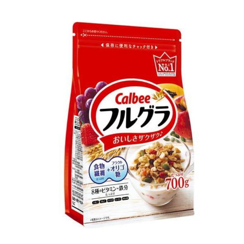 Calbee Fruits Granola 700 g