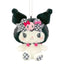 Sanrio Pink Black Party Mascot Keychain