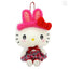 Sanrio Oshikatsu Animal Academy Plush Keychain