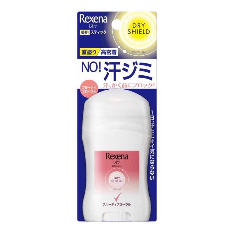 Rexena Dry Shield Powder Stick Fruity Floral Deodorant