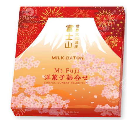 MILK BATON Mt. Fuji Confectionery Selection