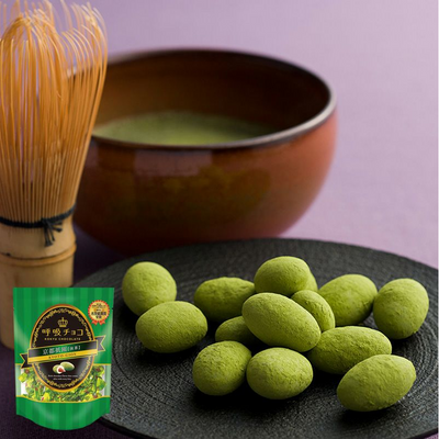 Kokyu Matcha Chocolate Covered Almonds