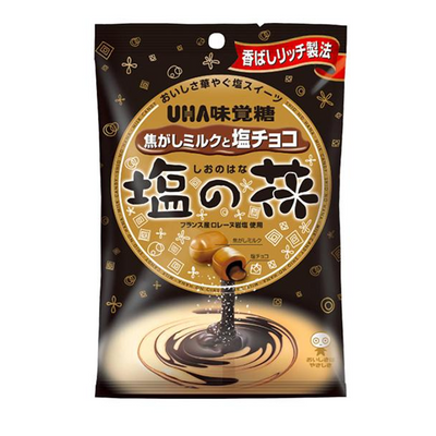 UHA Mikakuto Shio no Hana Salted Chocolate Roasted Milk Candy