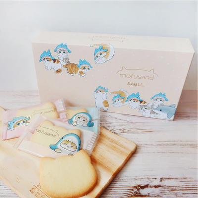 Nagatoya Mofusand Whale Shark Cat Sable Cookie