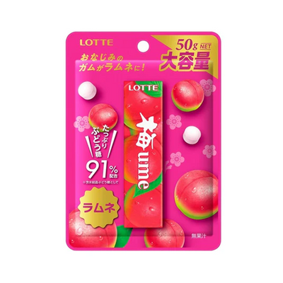 LOTTE Plum Ramune Gum