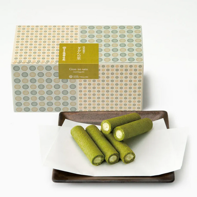 Tsujiri - Gion no Sato Matcha Cream Roll Cookies