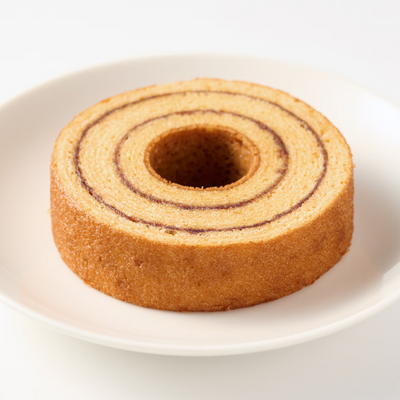 MUJI Baumkuchen with Red Bean Paste