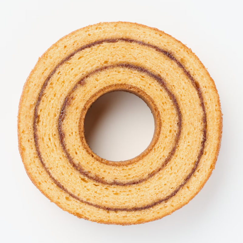 MUJI Baumkuchen with Red Bean Paste
