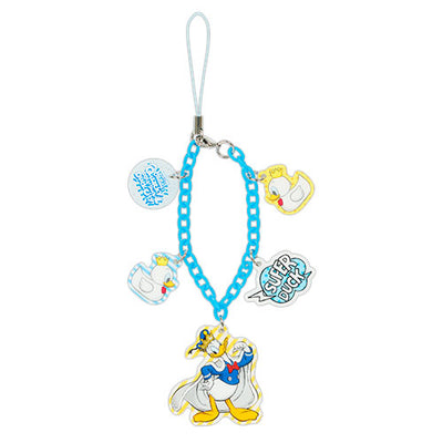 Disney Donald's Quacky Duck! Duck! Duck City! Keychain